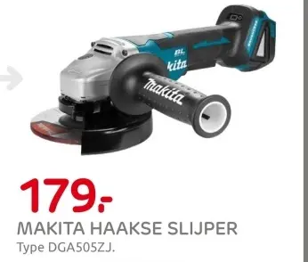 Aanbieding: Makita haakse slijper