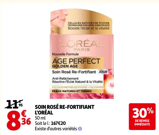 Offre: Soin rosé re-fortifiant