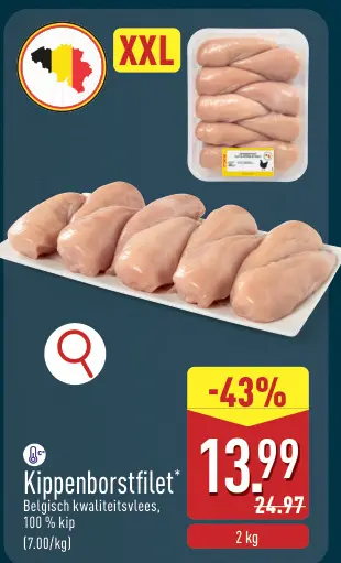 Promotie: Kippenborstfilet