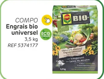 Offre: Engrais bio universel