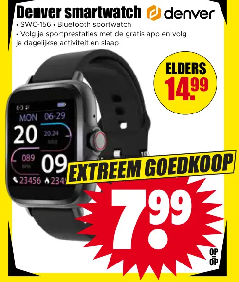 Aanbieding: Denver smartwatch
