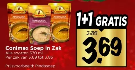 Aanbieding: Soep in Zak