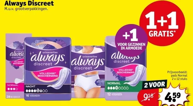 Aanbieding: Always Discreet
