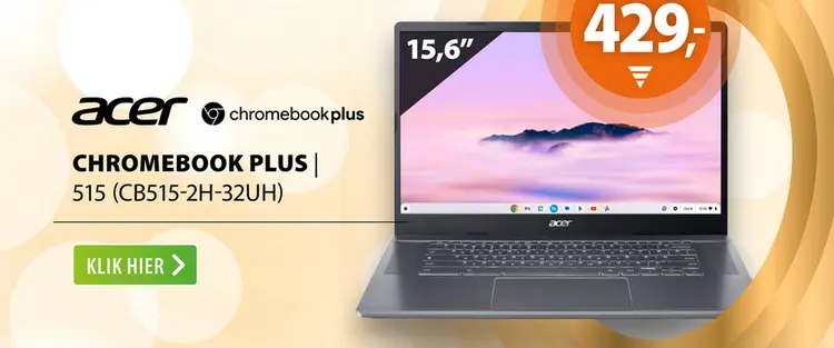 Aanbieding: Acer Chromebook Plus 515 (CB515-2H-32UH)