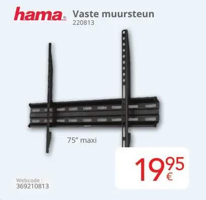 Aanbieding: Vaste muursteun