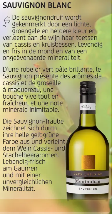 Promotie: Sauvignon blanc