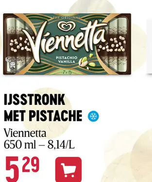 Aanbieding: Ijsstronk met pistache