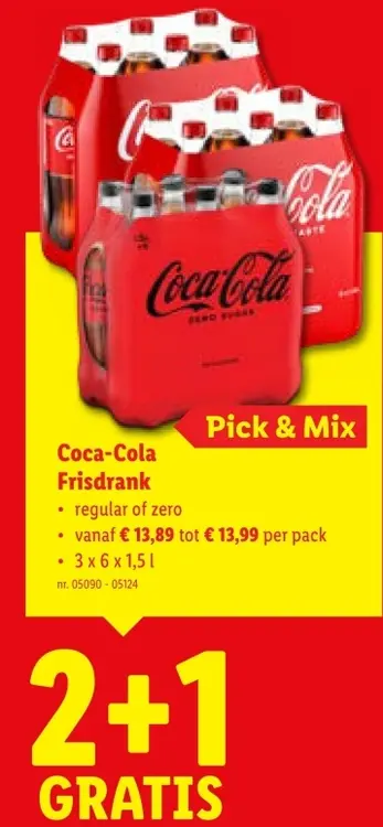 Aanbieding: Coca-Cola Frisdrank