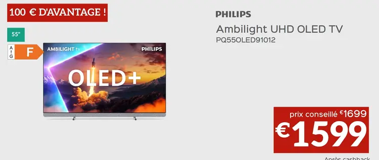 Offre: Ambilight UHD OLED TV