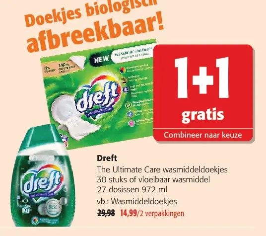 Promotie: The Ultimate Care wasmiddeldoekjes