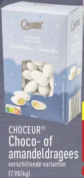 Promotie: Choceur Choco- of amandeltruffels