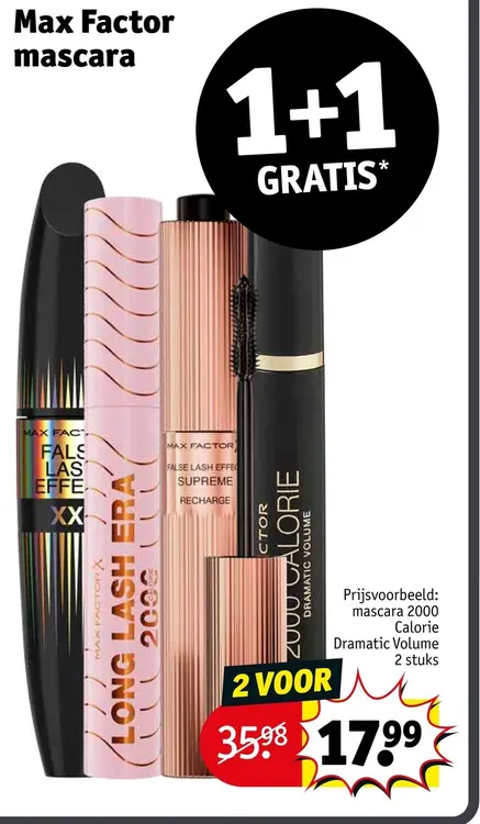 Aanbieding: Mascara