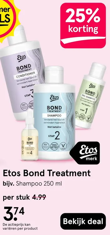 Aanbieding: Bond Treatment