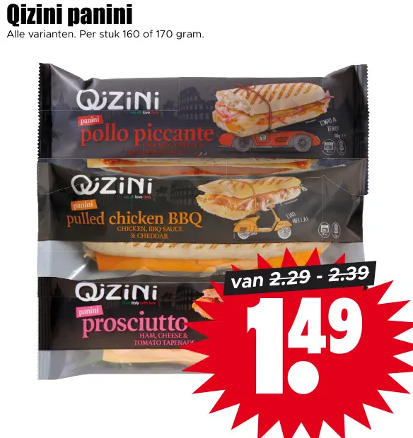 Aanbieding: panini