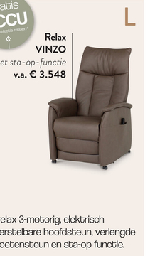 Aanbieding: Relax VINZO