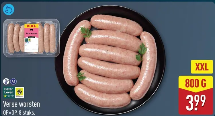 Aanbieding: Verse worsten