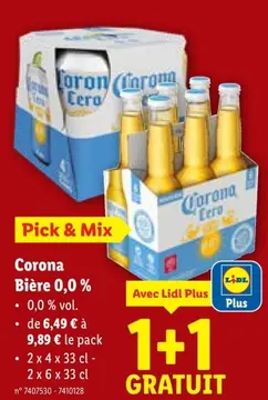 Offre: Corona Bière