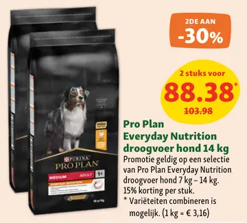 Aanbieding: Pro Plan Everyday Nutrition droogvoer hond