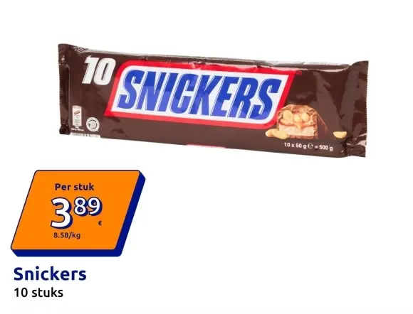 Aanbieding: Snickers