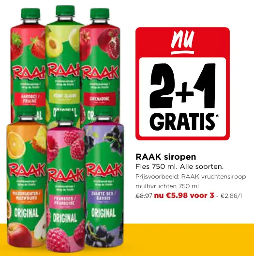 Promotie: Siropen