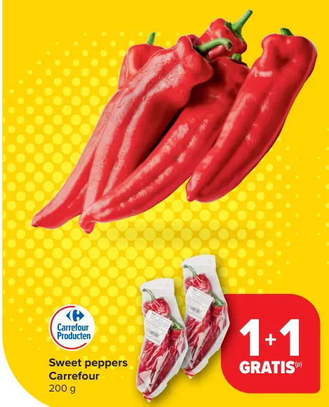 Promotie: Sweet peppers