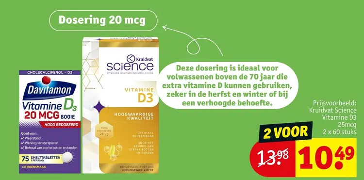 Aanbieding: Vitamine D3