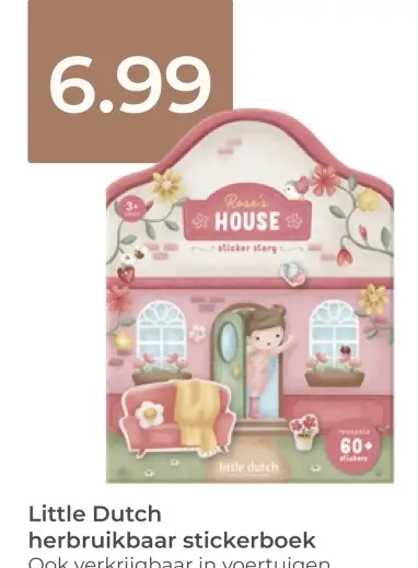 Aanbieding: herbruikbaar stickerboek