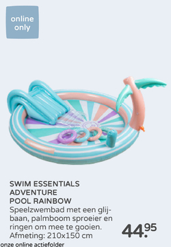 Aanbieding: Swim Essentials adventure pool rainbow