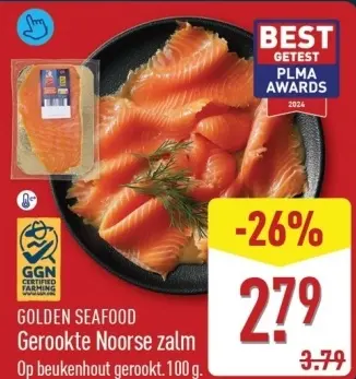 Aanbieding: Gerookte Noorse zalm