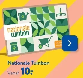 Aanbieding: Nationale tuinbon
