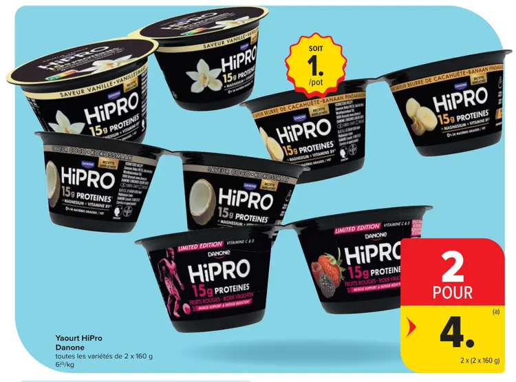 Offre: Yaourt HiPro