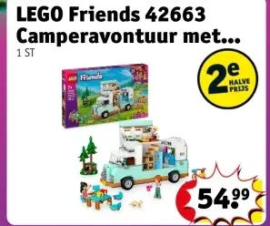 Promotie: LEGO Friends 42663 Camperavontuur met...