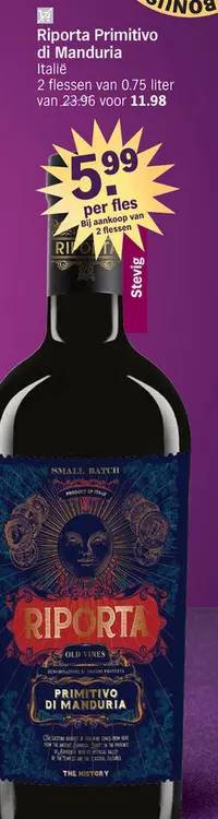 Promotie: Riporta Primitivo di Manduria