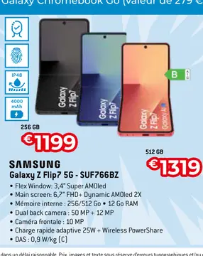Offre: Galaxy Z Flip7 5G