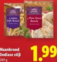 Aanbieding: Naanbrood Indiase stijl