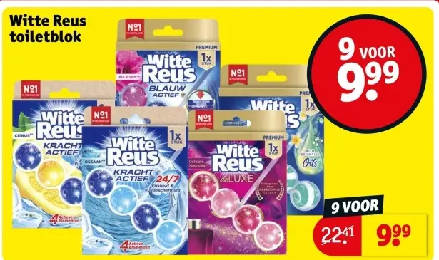 Aanbieding: Witte Reus toiletblok