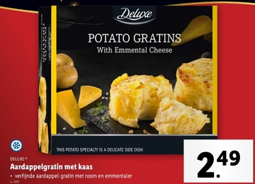 Aanbieding: Aardappelgratin met kaas