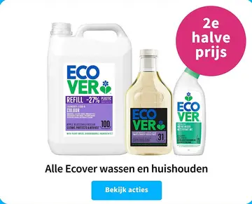 Aanbieding: Ecover wassen en huishouden