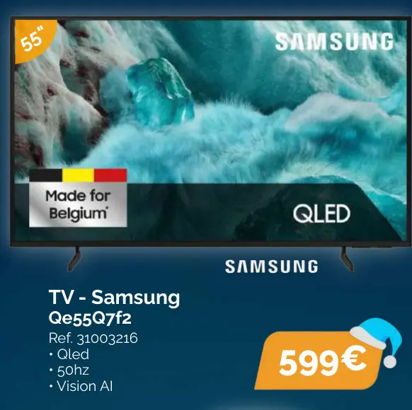 Offre: TV - Samsung Qe55Q7f2
