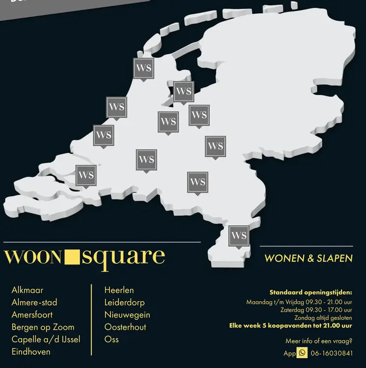 Promotie: WOON square