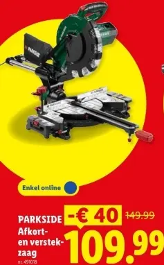 Promotie: Afkort- en verstekzaag
