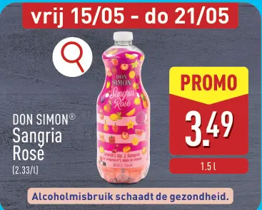 Promotie: Sangria Rosé