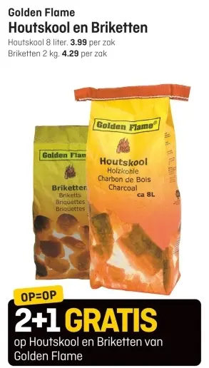 Aanbieding: Houtskool en Briketten