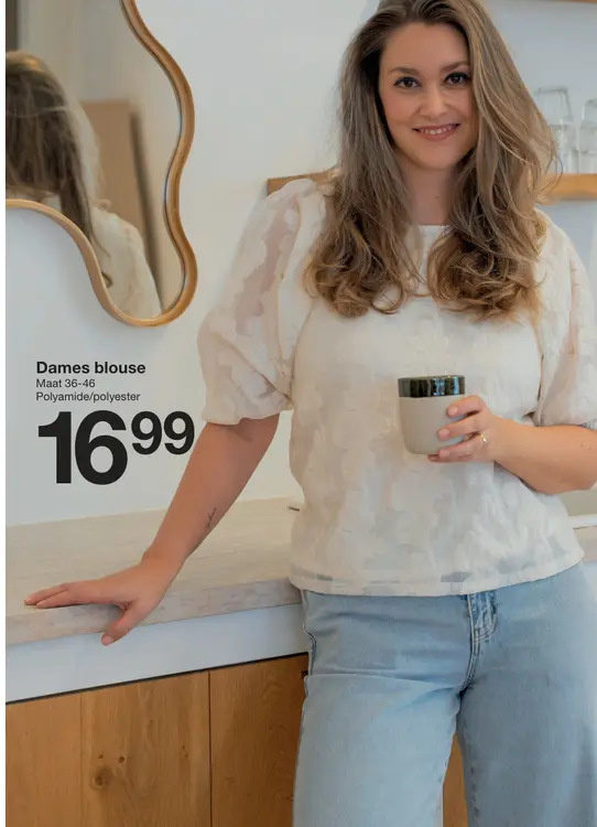 Promotie: Dames blouse