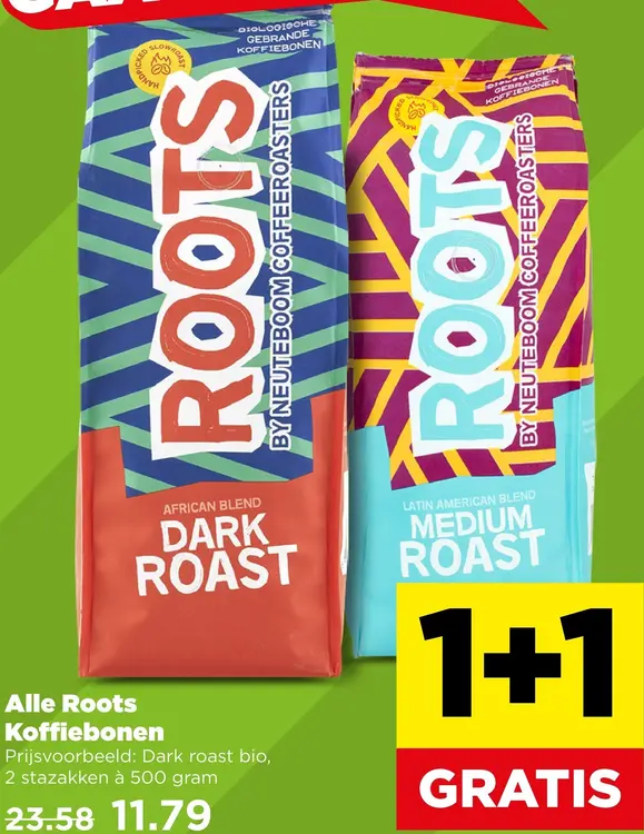 Aanbieding: Roots Koffiebonen