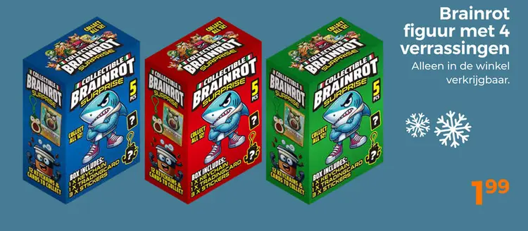 Aanbieding: Brainrot figuur