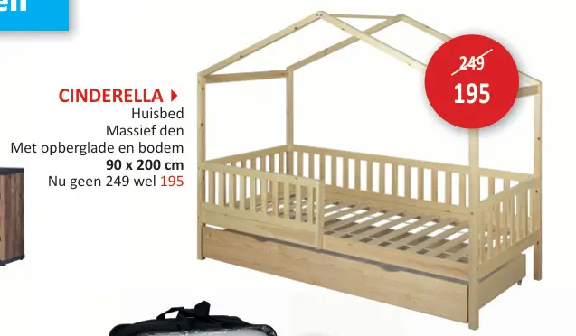 Promotie: Cinderella Huisbed