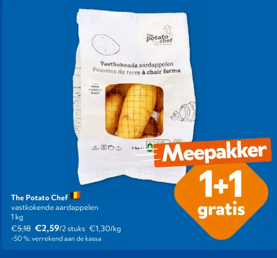Promotie: Vastkokende aardappelen