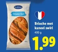 Aanbieding: Brioche met kaneel swirl
