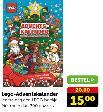 Aanbieding: Lego-Adventskalender